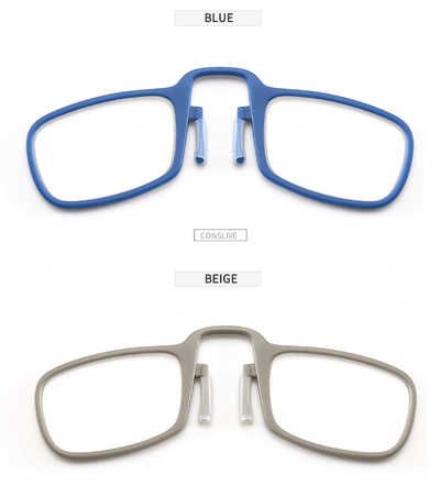 Nose Clip Reading Glasses