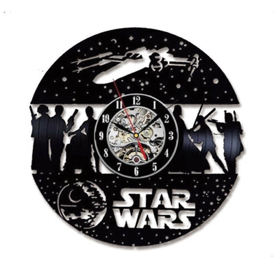 Star Wars Vinyl Wall Clock