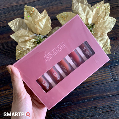 HOLD LIVE Light Matte Lip Glaze Suit 5 pieces Set