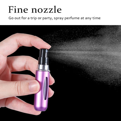 5 pieces Mini Portable Refillable Atomizer