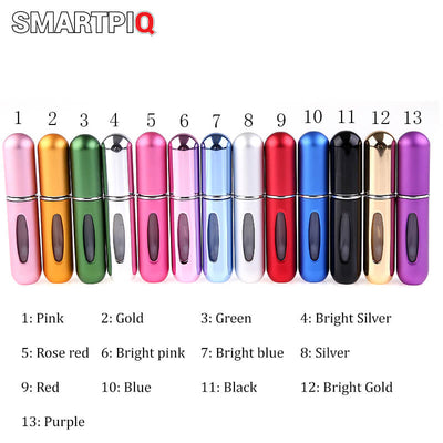 5 pieces Mini Portable Refillable Atomizer