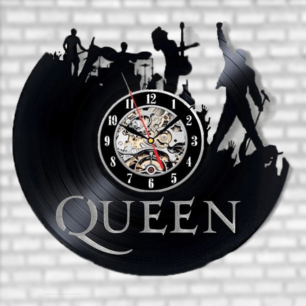 Queen Vinyl Wall Clock